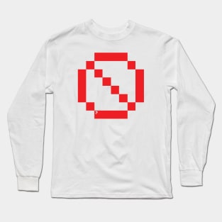 BAN - Pixel Art Long Sleeve T-Shirt